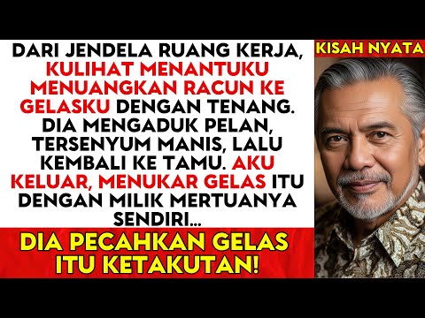 Menantuku Yakin Aku Tak Sadar Saat Racun Masuk Ke Gelasku. Tapi Gelas Itu Kini Di Tangan Ayahnya…