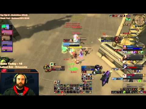 Bajheera - Disc Priest gets VAPORIZED by Fury+Ret Burst in 5v5 - WoW 6.2.3 Warrior PvP