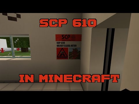 How To Make SCP 610 Containment Chamber In Minecraft