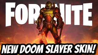*NEW* DOOM SLAYER SKIN OUT NEXT WEEK? - Fortnite x Doom Collab