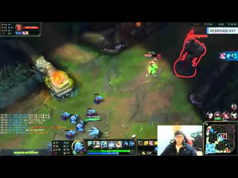SKT T1 Faker Fizz vs LeBlanc Stream, Jan 04 2016