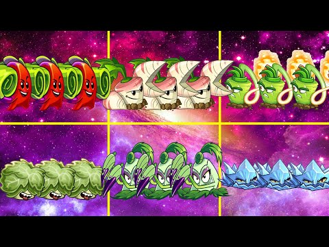 6 Super Melee Plants Battlez! (No Plant Food) Who Is The Best? PvZ 2 Battlez - Plants vs Zombies 2