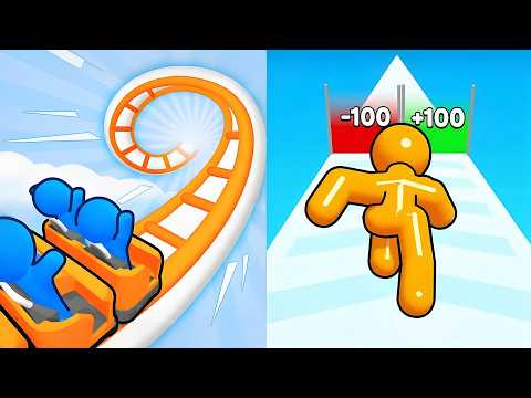 Runner Coaster vs Tall Man Run – All Levels SpeedRun Gameplay (Android/iOS) | Episode 1