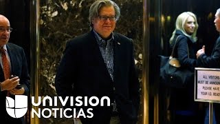 Donald Trump nombra como jefe de estrategia de su gobierno a Stephen Bannon