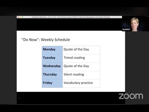 AE Live 2.2: Routines to Support Effective Classroom Management & Planning