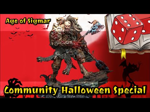 Warhammer: Age of Sigmar Nighthaunt vs Soulblight Gravelords Showcase - Halloween Special