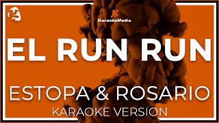 Estopa &amp; Rosario - El Run Run LETRA (INSTRUMENTAL KARAOKE) ISRC: ES54I0324089