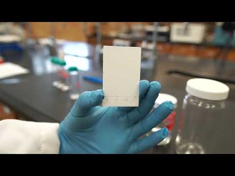 Performing Thin Layer Chromatography (TLC)