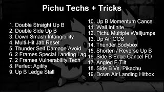 2020 Pichu Melee Techs Guide