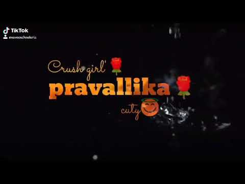 pravalika 🌹 Kirak name art's