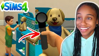 Spending 24 Hours With My Sims in FIRST PERSON Mode in The Sims 4 !