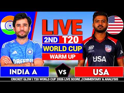 🔴India vs USA, ICC T20 World Cup Worm-Up |  | IND vs USA | live Score, Commentary & Analysis