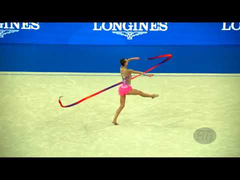 SMIRNOVA Elena (LUX) - 2017 Rhythmic Worlds, Pesaro (ITA) - Qualifications Ribbon