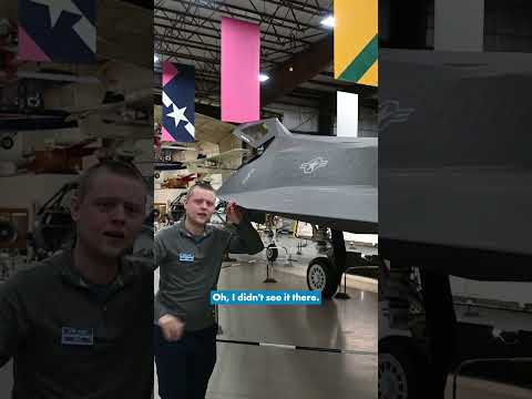 You've got to be careful around the F-117 Nighthawk!