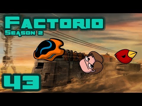 Let's Play Factorio Co-Op [0.15x] - PC Gameplay Part 43 - Your Land Is My Land