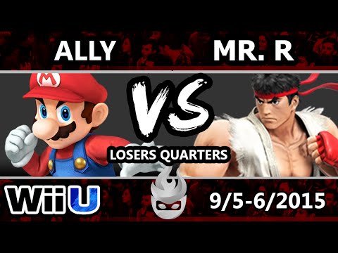 Paragon LA - Boreal | Ally (Mario) Vs. LLL | Mr. R (Sheik, Ryu) SSB4 Losers Quarters - Smash Wii U