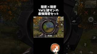 隠密のValと隠密の謎マンなら敵にバレるはずがないｗｗ【#荒野行動】# Knives Out   #荒野アプデ  #荒野8周年半で最大100連無料   #荒野夏祭り