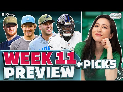 Week 11 Preview and Picks for EVERY Game | The Mina Kimes Show featuring Lenny