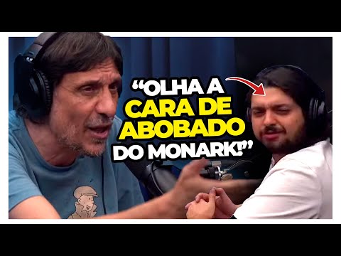 5 VEZES QUE MONARK FOI CHAMADO DE BURR0 PELO CONVIDADO #flow