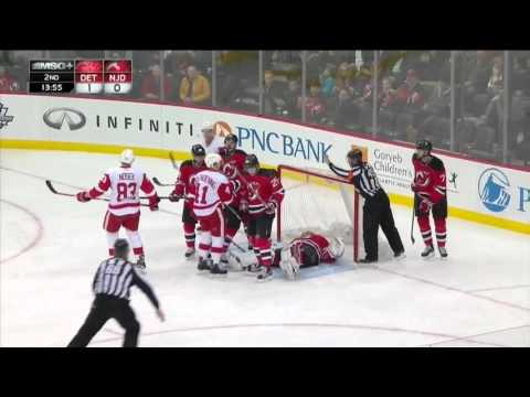 Red Wings @ Devils Highlights 01/04/16