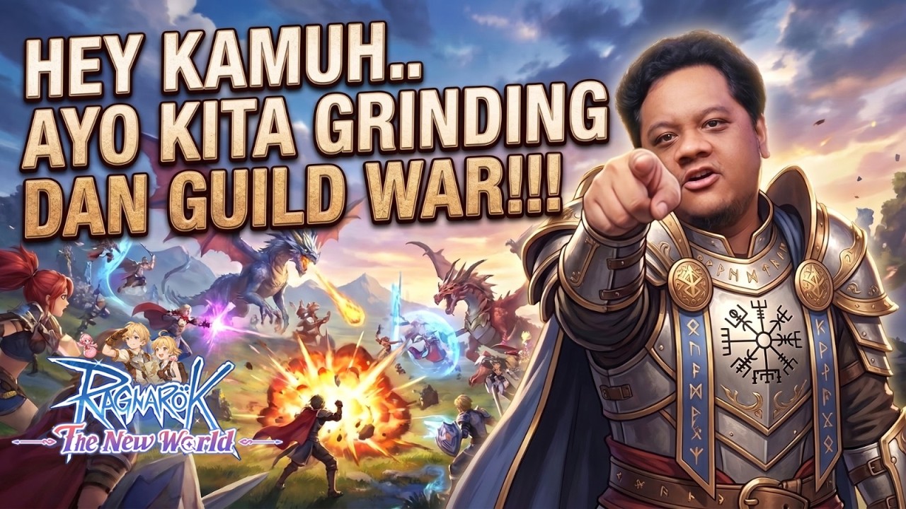 GAS KITA GRINDING DAN GUILD WAR TOGETHER