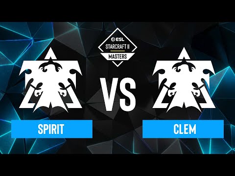 Spirit vs. Clem - ESL SC2 Masters: Winter 2023 Europe Regionals - Playoffs