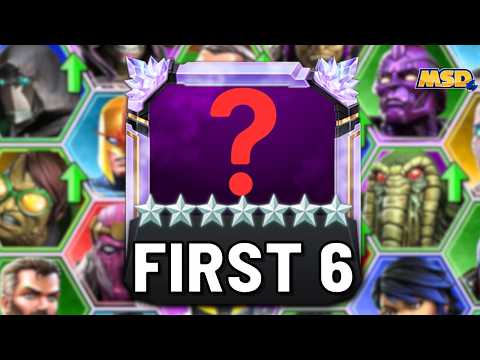 My First Six Ascended 7 Star Champions! Marvel Contest of Champions