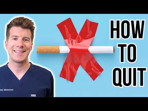 How to successfully QUIT SMOKING TODAY | A doctor's guide