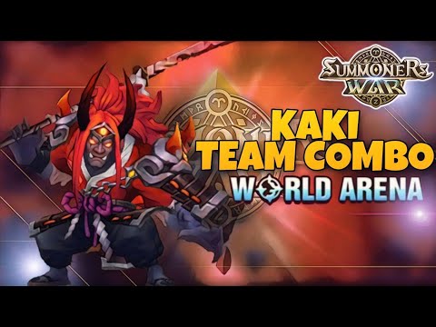 Kaki Team Combo in World Arena - Summoners War