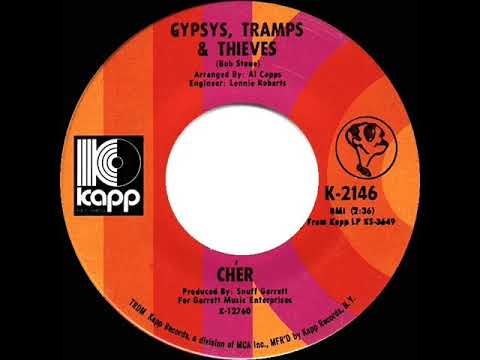 1971 HITS ARCHIVE: Gypsys, Tramps & Thieves - Cher (a #1 record--mono 45)