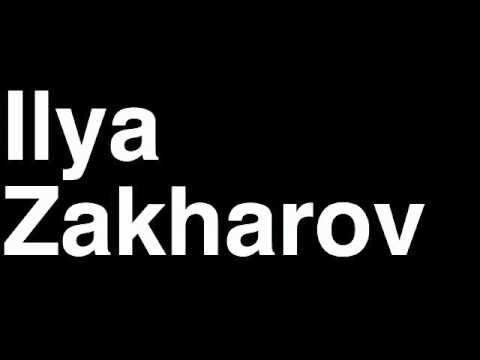 How to Pronounce Ilya Zakharov Russia Silver Medal Synchronized 3m Diving London 2012 Olympics Video