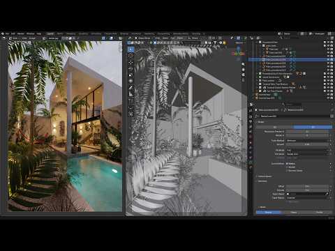 Archiviz in Blender full 5+ Hours Masterclass