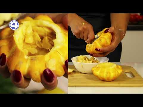 Вкуснейший рецепт патиссонов в духовке