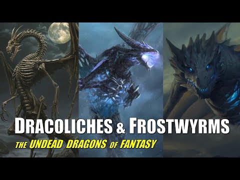 10 Undead Dragons in Different Fiction/Fantasy Worlds