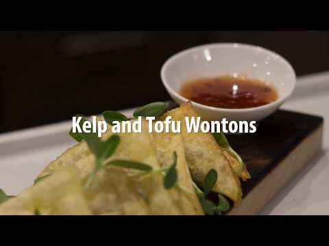 The Salty Chef - Kelp and Tofu Wontons - saltyisland.com