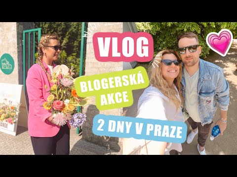 VLOG - Blogerské akce, 2 dny v Praze, Haul z drogerky