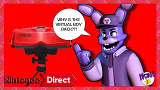 WHY IS THE VIRTUAL BOY BACK??? II Nintendo Direct September 2025 Reaction