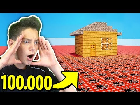 100.000 TNT contro la CASA INDISTRUTTIBILE! - Minecraft ITA