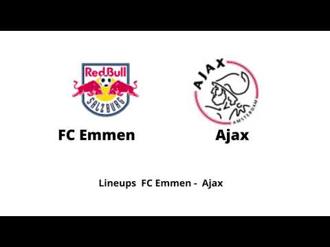 FC Emmen  Ajax  :  Lineups live stream  tv gratis