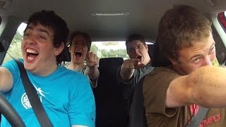 Four Men in a Car: The Technical Difficulties team take a road trip