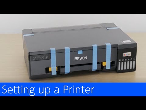 ET-18100/L18050 - Setting Up a Printer