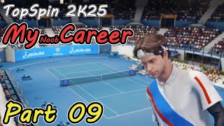 TOP SPIN 2K25　Mycareer Mode Part09