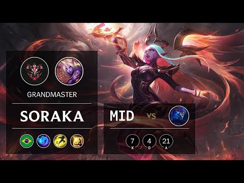 Soraka Mid vs Aurelion Sol - BR Grandmaster Patch 9.24