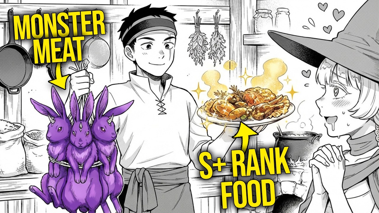 Isekai'd Chef Uses Chemistry To Turn "INEDIBLE" Monsters Into SSS-RANK Gourmet Food To Sell | Manga