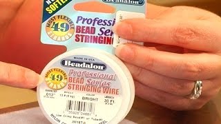 preview picture of video 'Beading Instruction: 102 - How to Select Beading Wire'