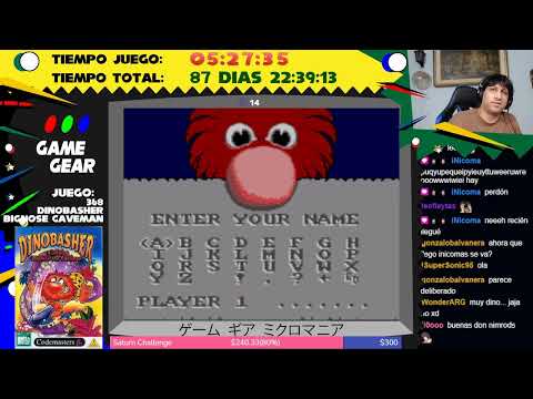 GGMM 368 Dinobasher Starring Bignose The Caveman (Proto) - Parte 1 - Game Gear Micro Mania