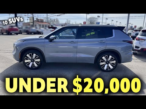 Most Reliable SUVs under $20,000  - Forget the Tariff!