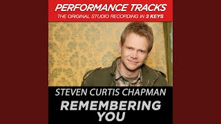 Remembering You (Performance Track In Key Of A With Background Vocals)