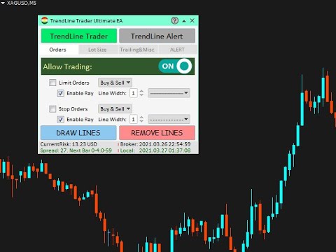 Video TrendLine Trader Ultimate EA
