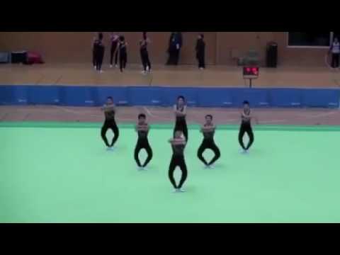 일본학생들의 체조영상